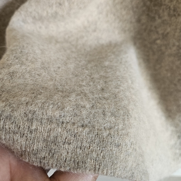 Lauren Manoogian Tan Felt Sweater In Moth - Picture 7 of 13